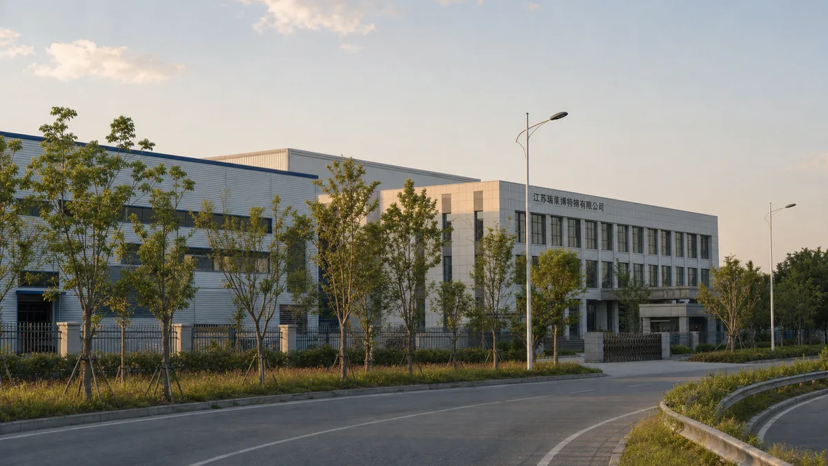 RLB Steel company and factory in Wuxi, Jiangsu