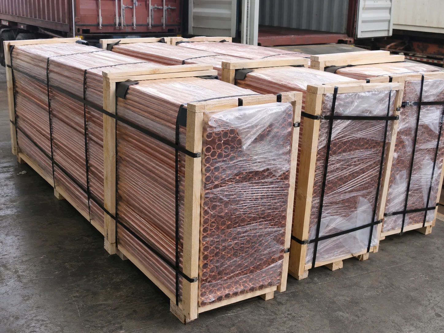 Copper Nickel Alloy Pipe protective export packaging 3