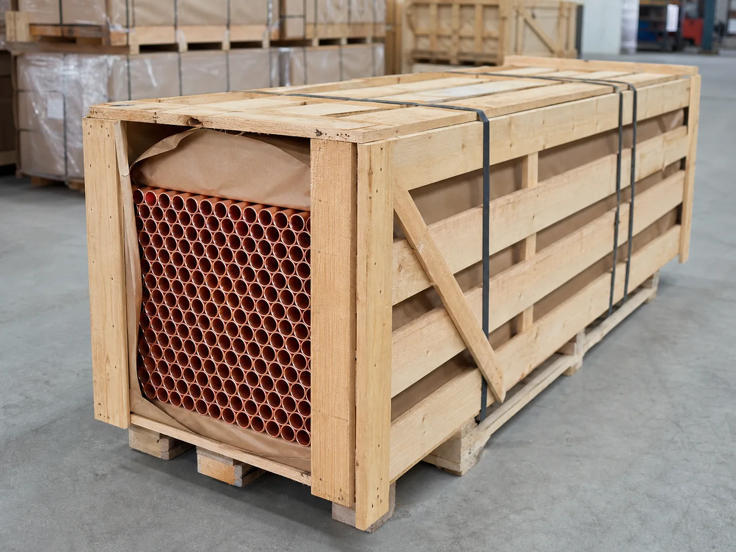 Copper Nickel Alloy Pipe protective export packaging 4