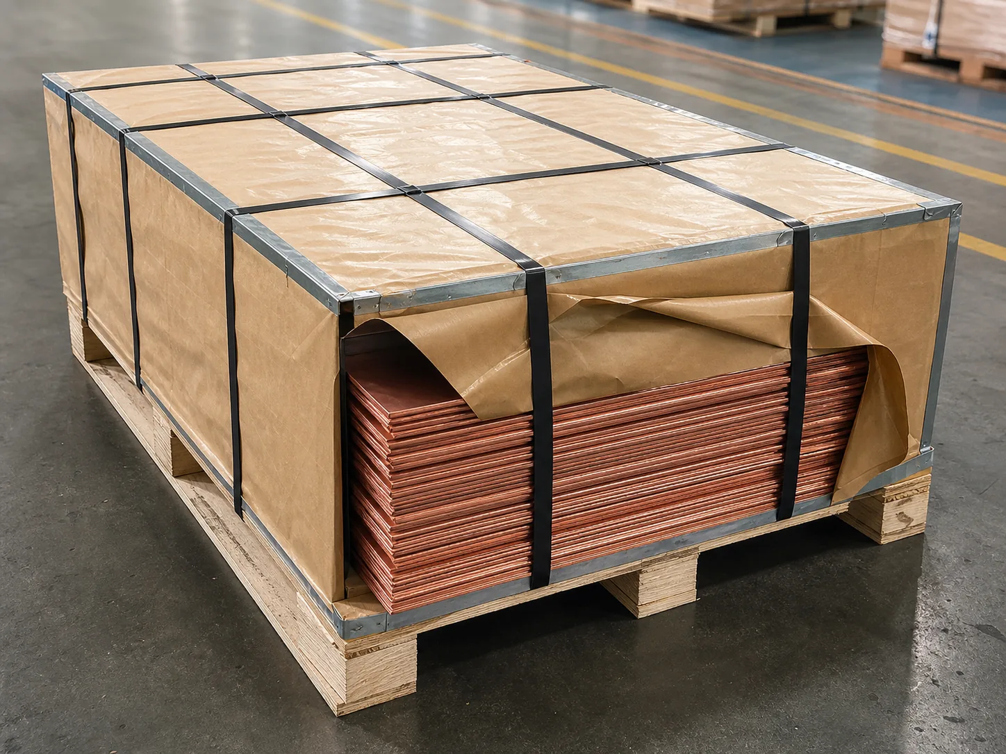 H62 Brass Sheet protective export packaging 3