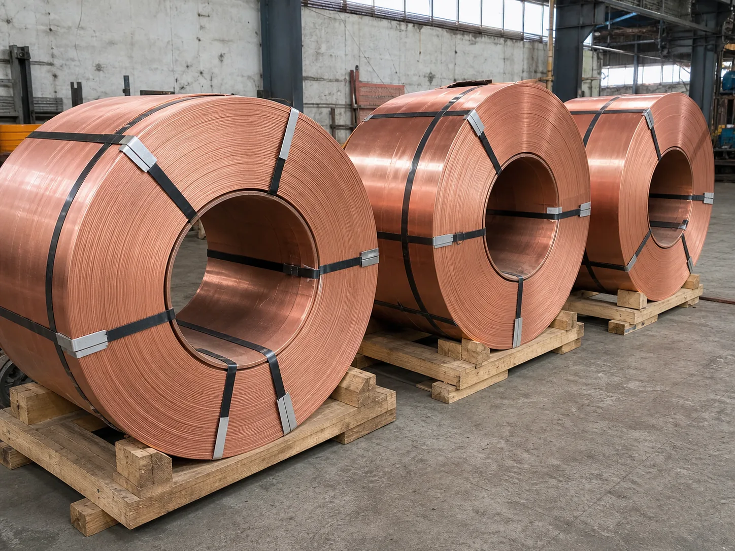T2 Copper Coil protective export packaging 2