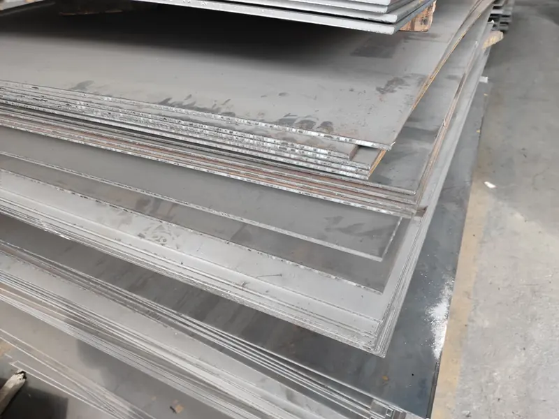 SS400 carbon steel sheet stack thumbnail