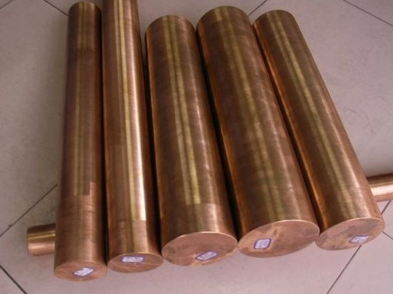 C10200 oxygen-free copper rods - view 1