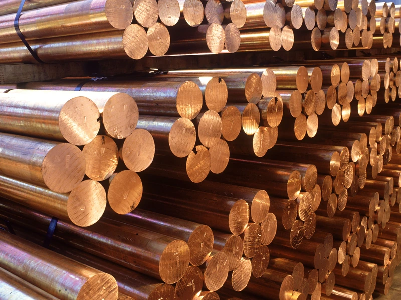 C11000 copper rods - view 3 thumbnail