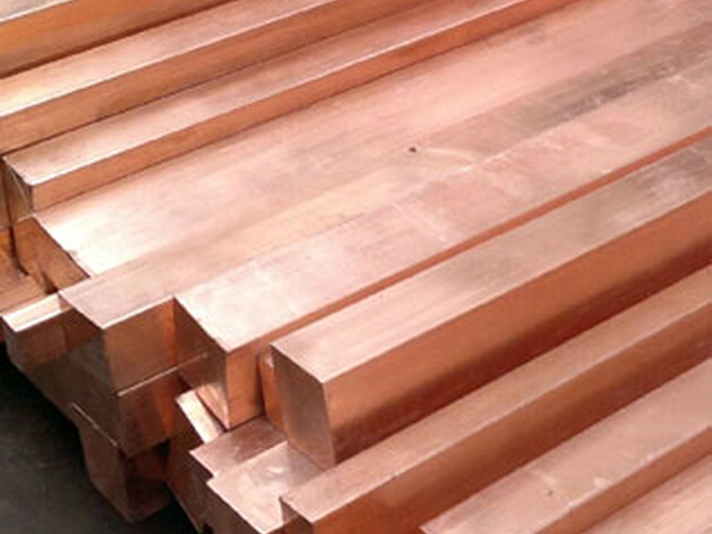 copper hexagonal bars - view 2 thumbnail