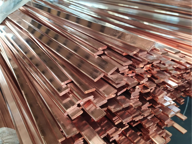 copper hexagonal bars - view 5 thumbnail