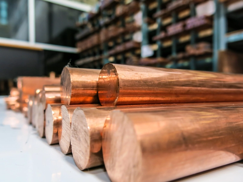 T2 copper rods - view 2 thumbnail