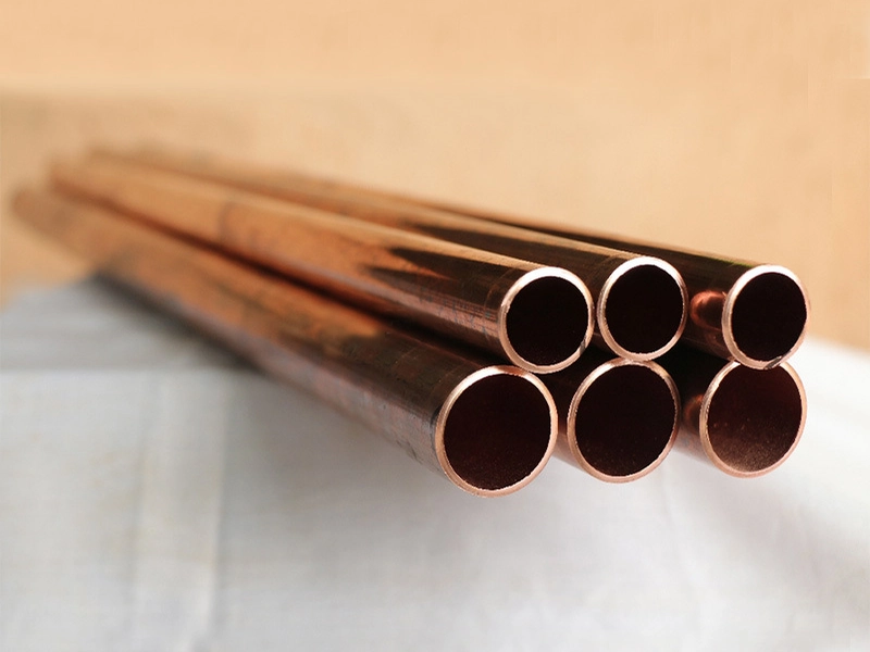 straight copper tubes - view 2 thumbnail