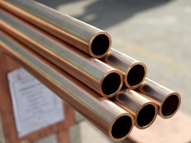 straight copper tubes - view 3 thumbnail