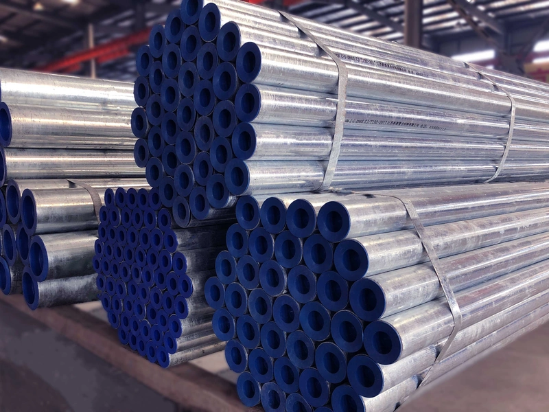 galvanized ERW steel pipe bundles - view 2 thumbnail