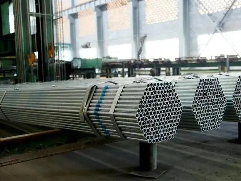galvanized ERW steel pipe bundles - view 4 thumbnail