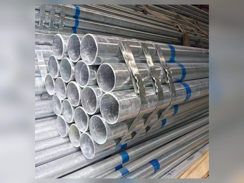 galvanized steel fence pipe bundles - view 2 thumbnail