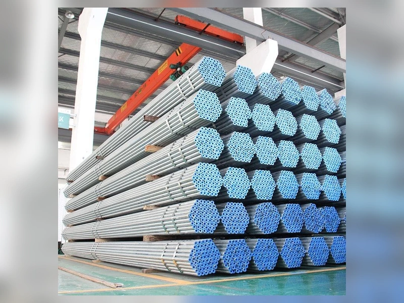 galvanized scaffolding pipe bundles - view 2 thumbnail