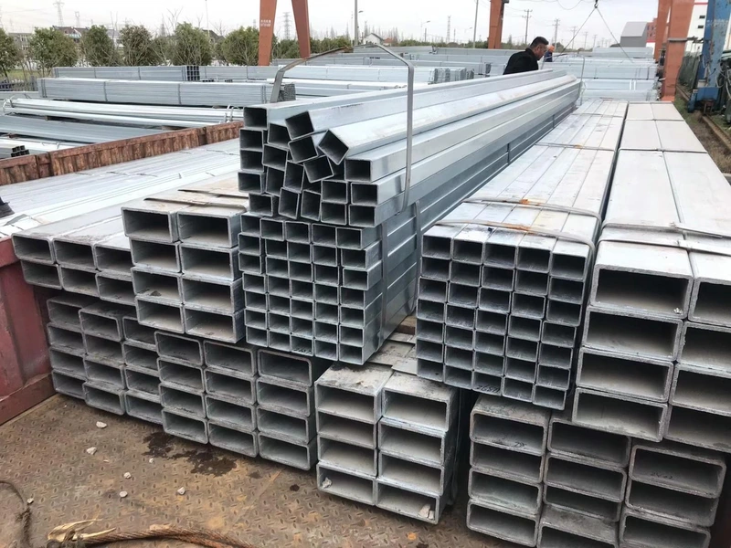 galvanized square steel tube bundles - view 1