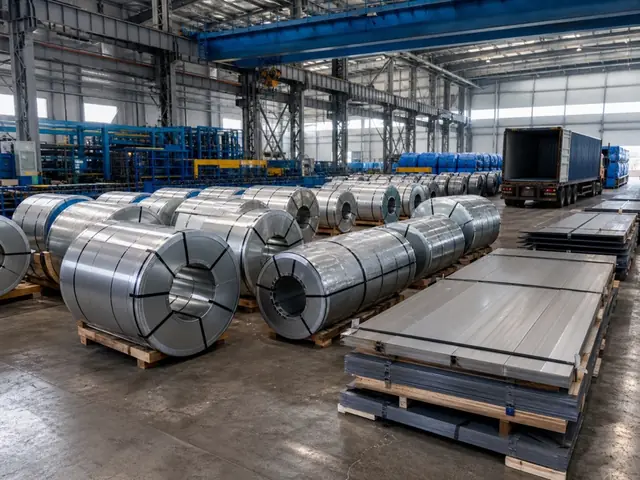 Finished steel products prepared for export