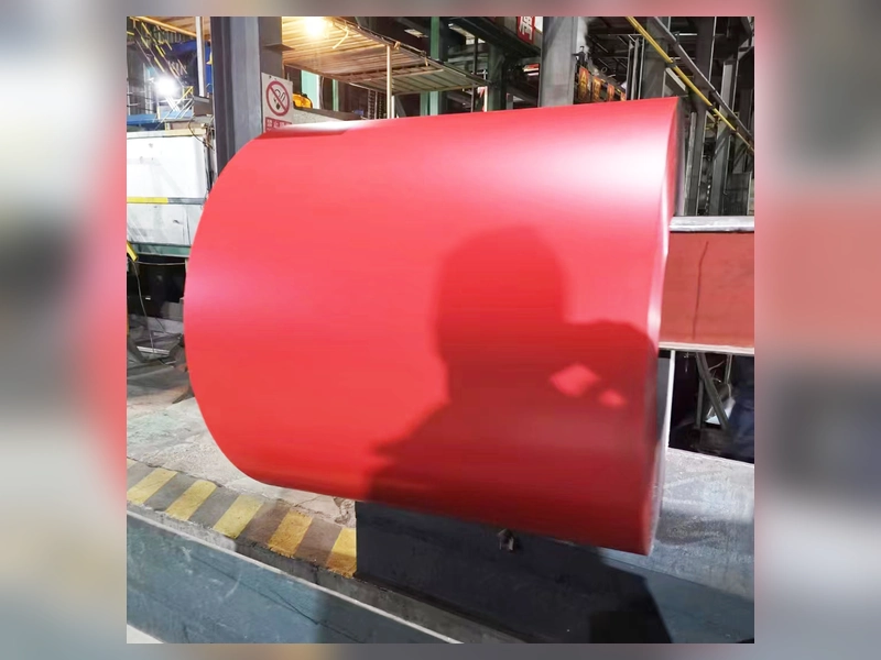 RAL 3005 wine-red PPGI steel coils - view 5 thumbnail