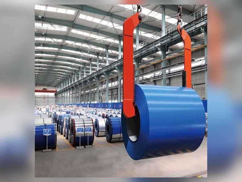 RAL 5015 sky-blue PPGI steel coils - view 1