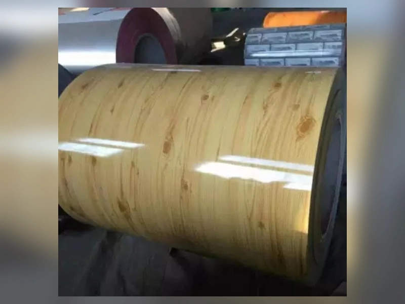 wood-grain prepainted steel coils - view 2 thumbnail