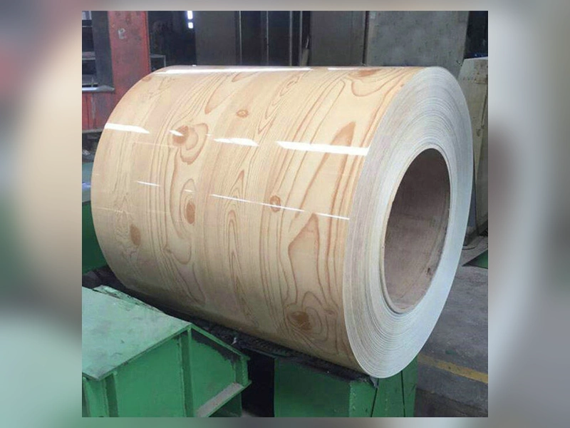 wood-grain prepainted steel coils - view 4 thumbnail