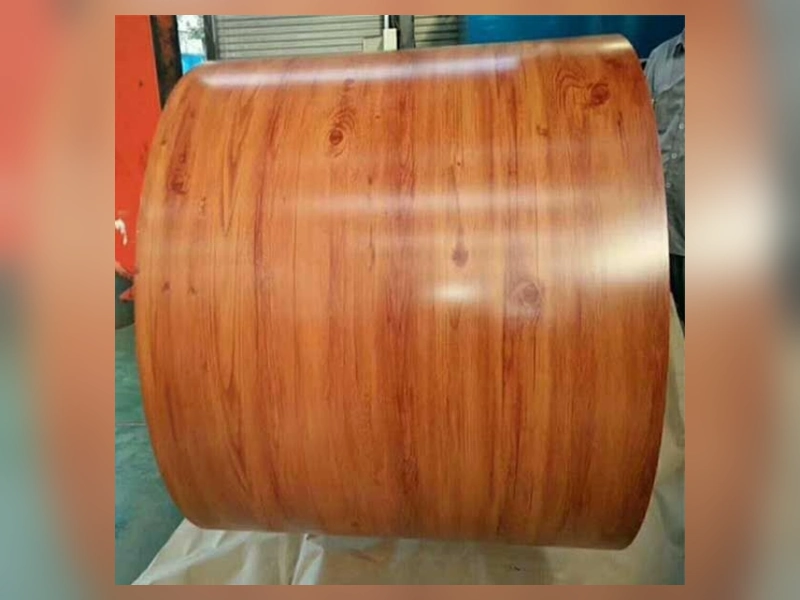 wood-grain prepainted steel coils - view 5 thumbnail