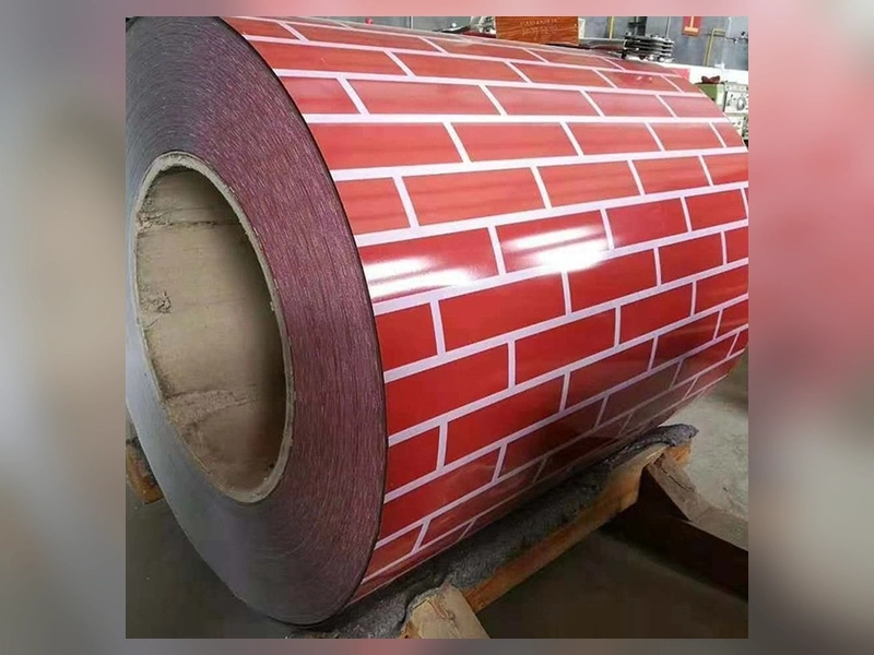 wrinkle-finish decorative PPGI steel coils - view 4 thumbnail
