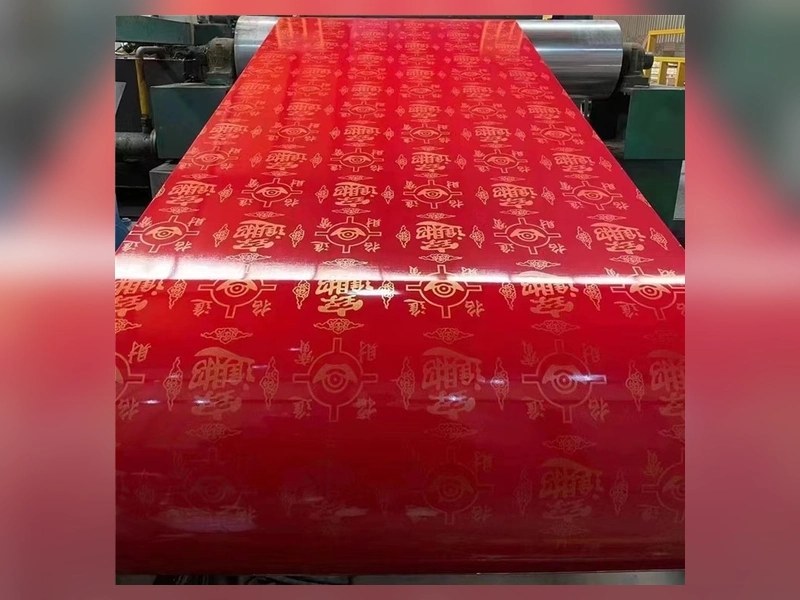 wrinkle-finish decorative PPGI steel coils - view 5 thumbnail