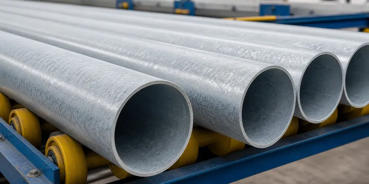 Galvanized Rectangular Steel Pipe — galvanized steel pipes with uniform controlled zinc surface finish