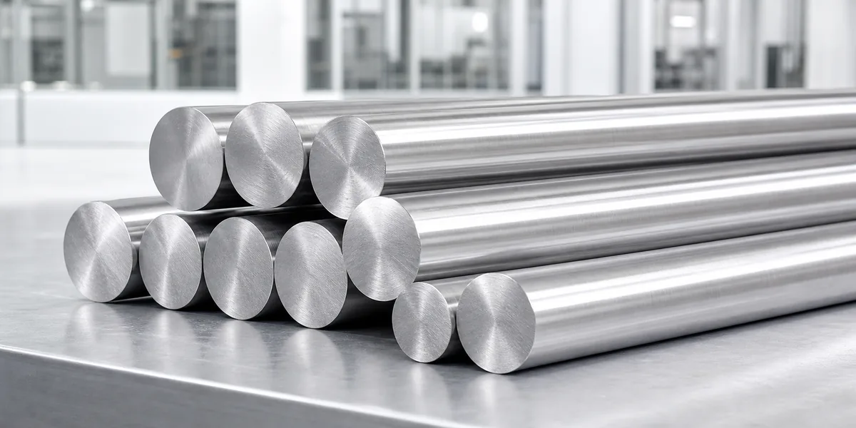 Stainless Steel Threaded Bar product display — premium stainless steel bars with uniform material quality