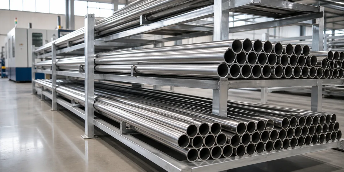 Stainless Steel Rectangular Pipe product display — premium stainless steel pipes with uniform material quality