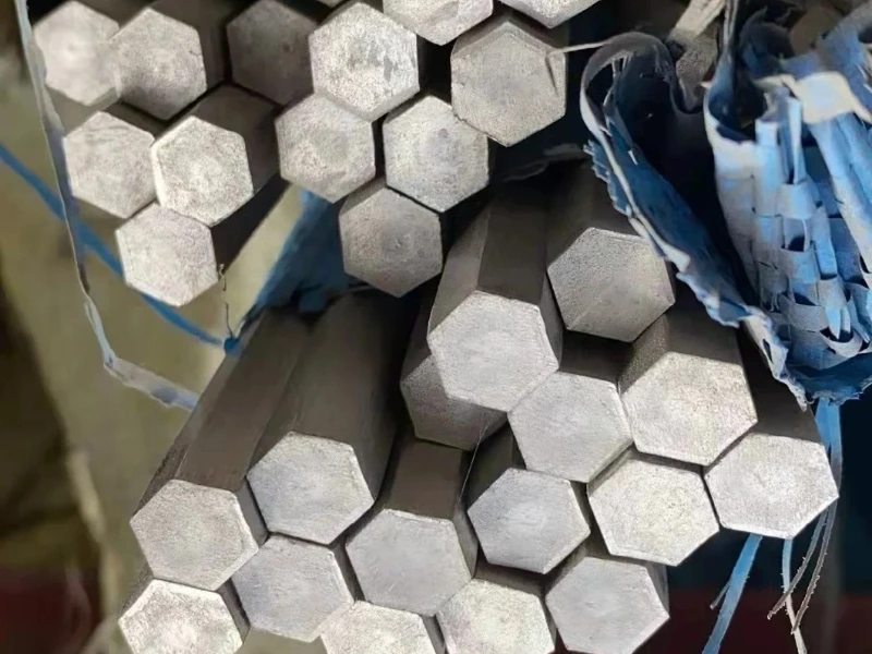 stainless steel hexagonal bars - view 4 thumbnail