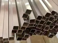Stainless steel square tube bundles in multiple sizes thumbnail