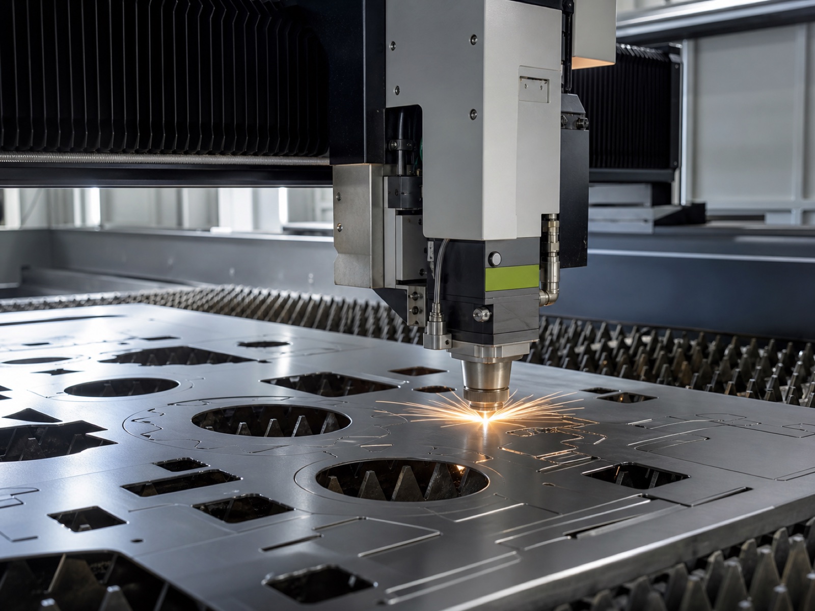 Fiber laser cutting machine
